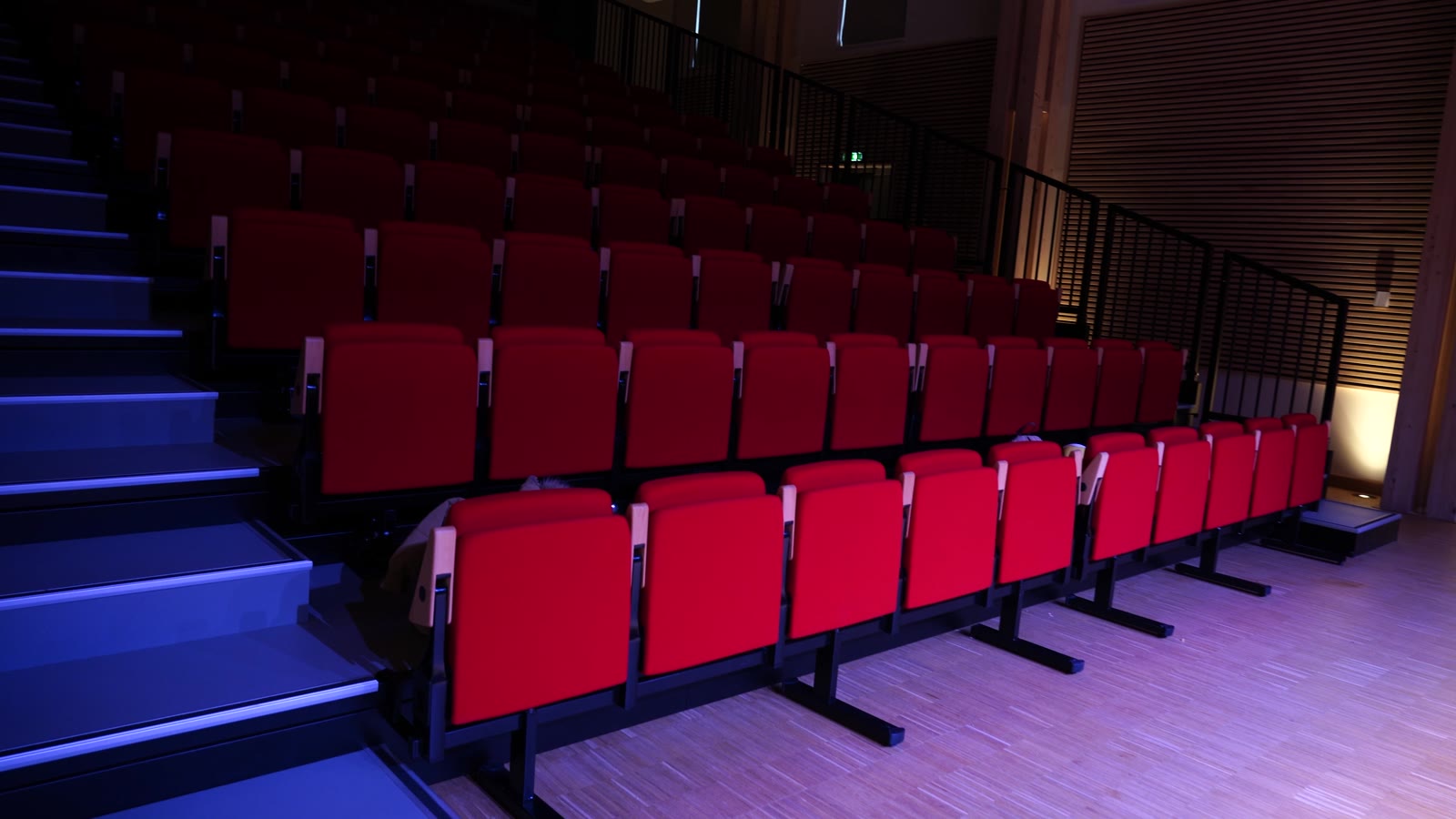 Salle en gradins de la Maison Boinot à Niort